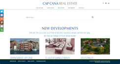 Desktop Screenshot of capcanarealestate.com